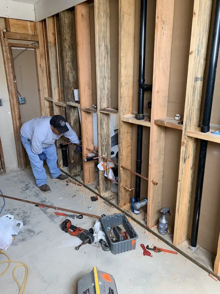 Commercial rough-in plumbing for Trenchless Sewer Repair in Scaggsville